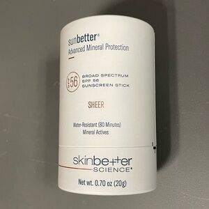 Skinbetter Science Sunbetter SHEER SPF 56 Mineral Sunscreen Stick